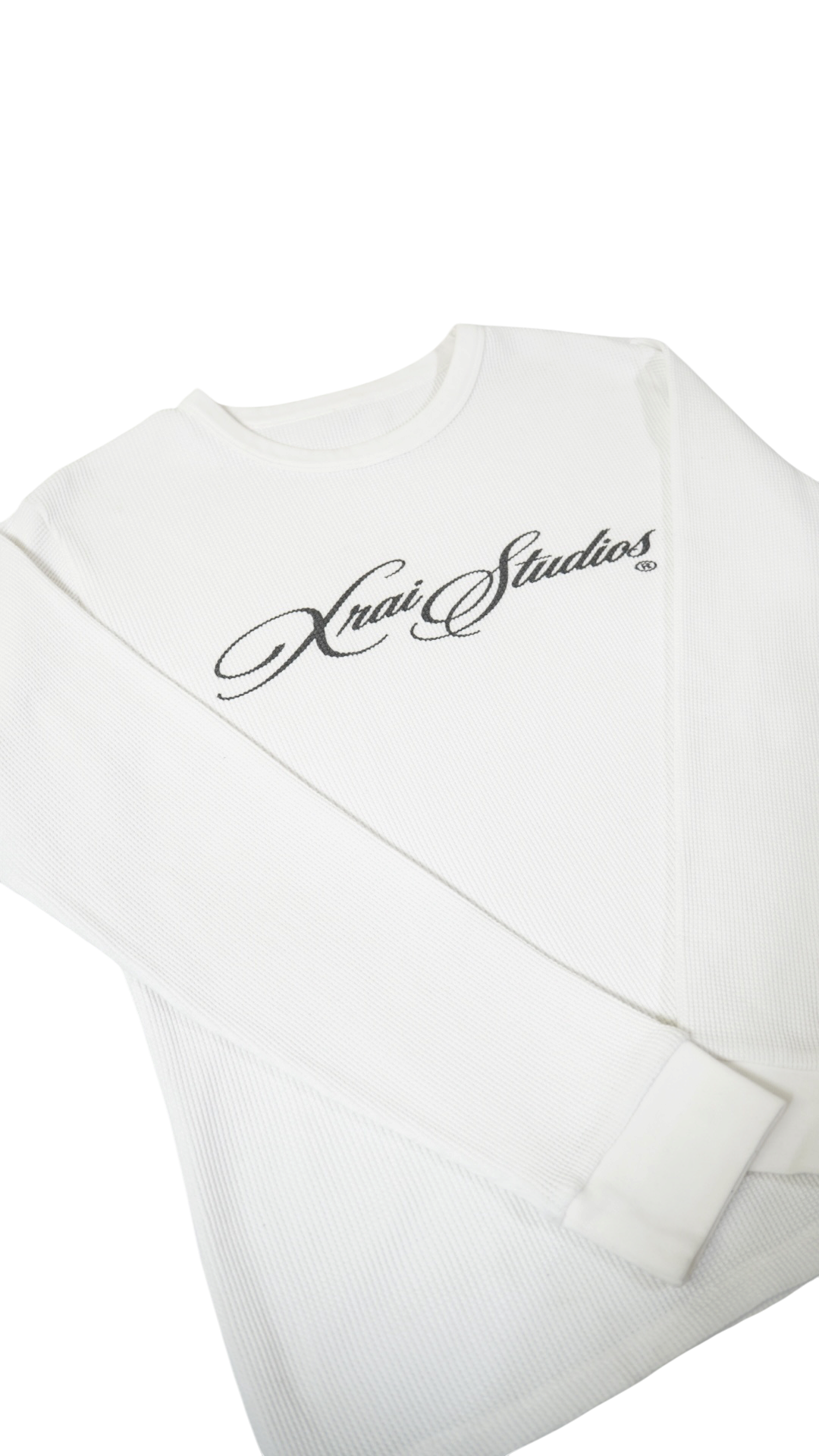 Studio Knit LS - White
