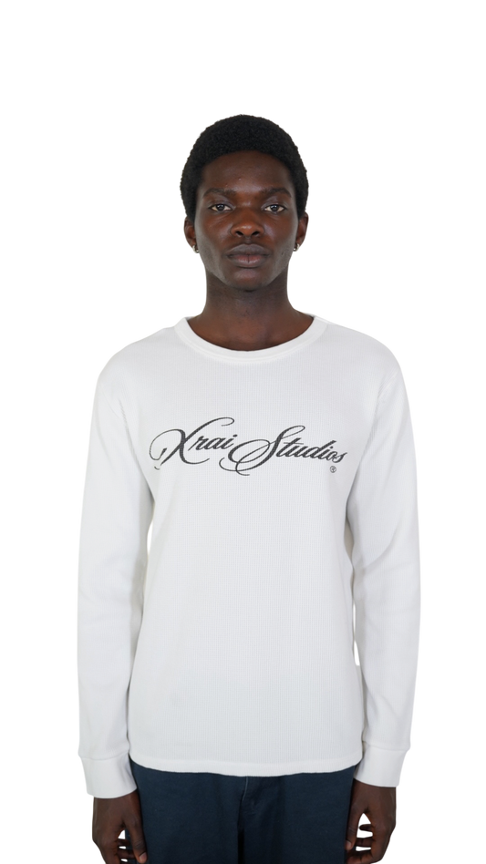 Studio Knit LS - White