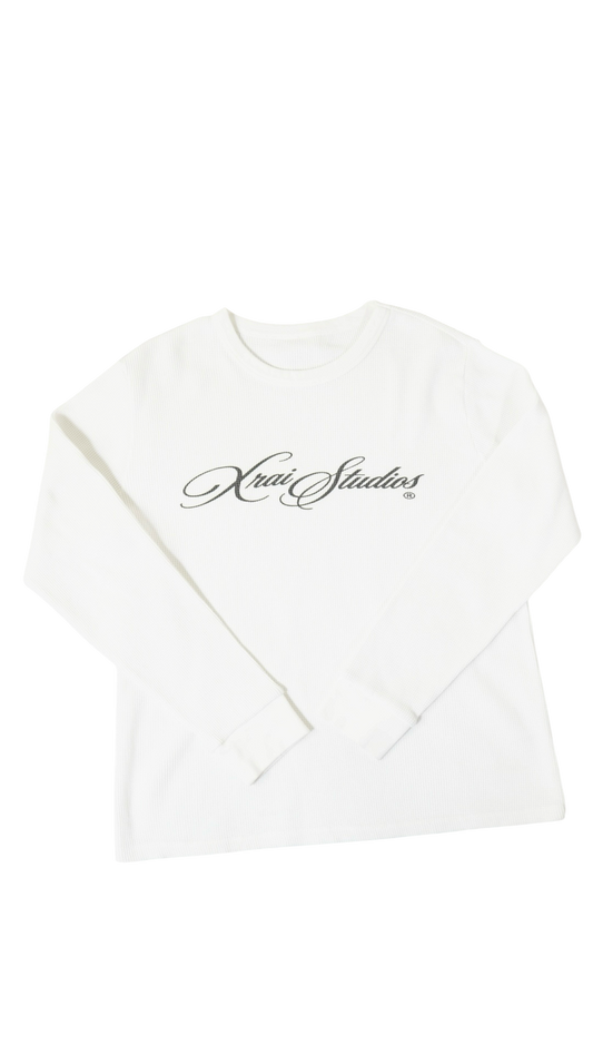 Studio Knit LS - White